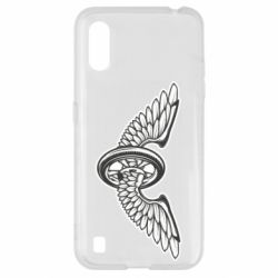 Чехол для Samsung A01/M01 Колесо и крылья - PrintSalon
