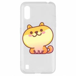 Чехол для Samsung A01/M01 Корги с улыбкой - PrintSalon