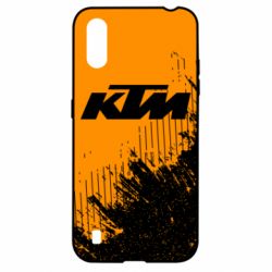 Чехол для Samsung A01/M01 KTM and grunge background - PrintSalon
