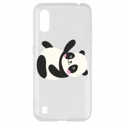 Чехол для Samsung A01/M01 Little panda - PrintSalon