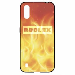 Чохол для Samsung A01 / M01 Logo and fire - PrintSalon