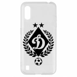 Чехол для Samsung A01/M01 Лого Динамо с колосками - PrintSalon