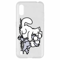 Чохол для Samsung A01 / M01 Любов котів - PrintSalon