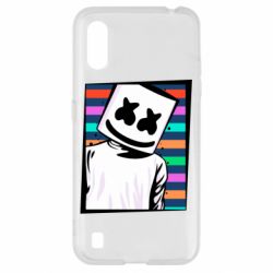 Чехол для Samsung A01/M01 Marshmello Colorful Portrait - PrintSalon