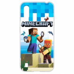 Чехол для Samsung A01/M01 Minecraft summer - PrintSalon