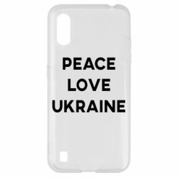 Чехол для Samsung A01/M01 Мир, любовь, Украина - PrintSalon