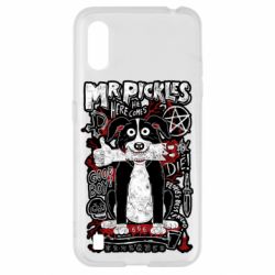 Чехол для Samsung A01/M01 Mr pickles the dog - PrintSalon