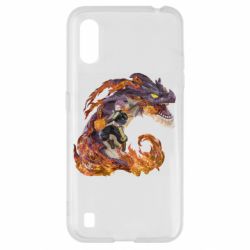Чехол для Samsung A01/M01 Natsu with a dragon - PrintSalon