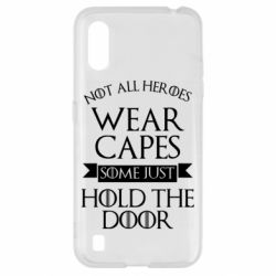 Чехол для Samsung A01/M01 Not all heroes wear capes - PrintSalon