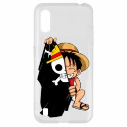 Чехол для Samsung A01/M01 One piece chibi Luffy - PrintSalon