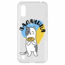 Чехол для Samsung A01/M01 Паляниця, кот