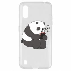 Чехол для Samsung A01/M01 Панда лайк