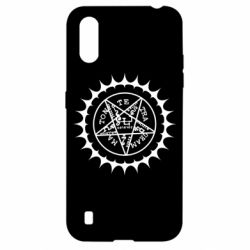 Чехол для Samsung A01/M01 Пентаграмма Себастьяна Михаэлиса