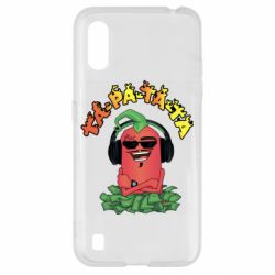 Чехол для Samsung A01/M01 Перец Эдисон и доллары - PrintSalon