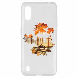 Чехол для Samsung A01/M01 Проезжая осень