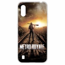 Чехол для Samsung A01/M01 Pubg Metro Royale - PrintSalon