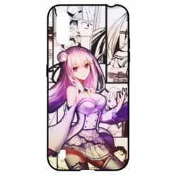 Чехол для Samsung A01/M01 Re:Zerо Emilia
