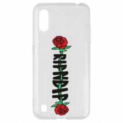 Чехол для Samsung A01/M01 RipnDip rose - PrintSalon