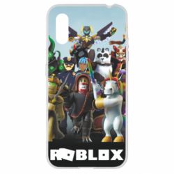 Чехол для Samsung A01/M01 Roblox персонажи - PrintSalon