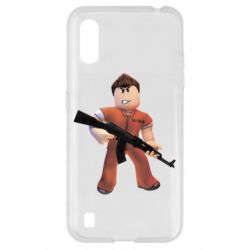 Чехол для Samsung A01/M01 Roblox Prisoner - PrintSalon