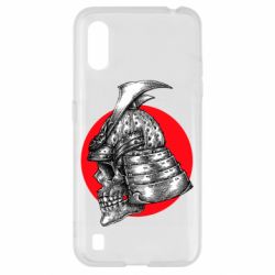 Чехол для Samsung A01/M01 Samurai skull - PrintSalon