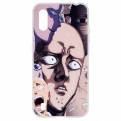 Чохол для Samsung A01 / M01 Сайтама многоликий - PrintSalon