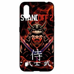 Чехол для Samsung A01/M01 Standoff Samurai And Fire - PrintSalon