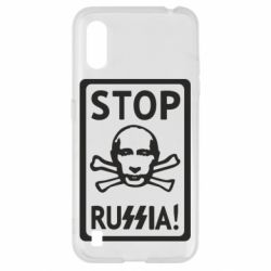 Чехол для Samsung A01/M01 Stop Russia! - PrintSalon