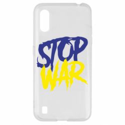 Чехол для Samsung A01/M01 Stop this war - PrintSalon