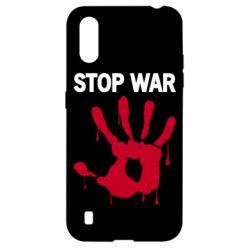 Чехол для Samsung A01/M01 Stop War - PrintSalon