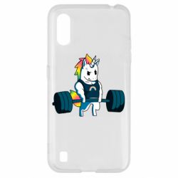 Чехол для Samsung A01/M01 The unicorn is rocking - PrintSalon