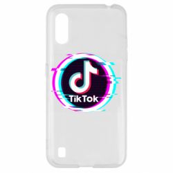 Чехол для Samsung A01/M01 Tik tock glitch ring - PrintSalon