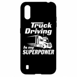 Чехол для Samsung A01/M01 Truck Driving Is My Superpower - PrintSalon