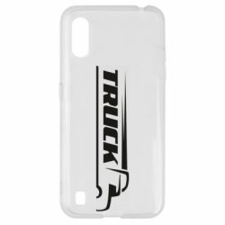 Чехол для Samsung A01/M01 Truck simple art - PrintSalon