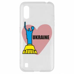 Чехол для Samsung A01/M01 Ukraine in heart - PrintSalon