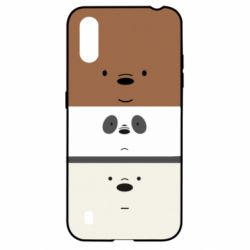Чехол для Samsung A01/M01 We bare bears ice cream