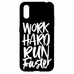 Чохол для Samsung A01 / M01 Work hard run faster - PrintSalon
