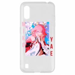 Чехол для Samsung A01/M01 Yae Miko art - PrintSalon