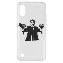Чехол для Samsung A01/M01 Zelensky fuck putin - PrintSalon