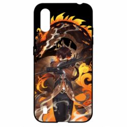 Чохол для Samsung A01 / M01 Zhongli Geo Archon Morax - PrintSalon