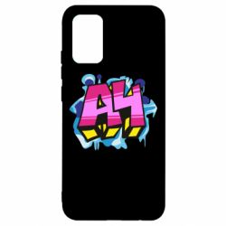 Чехол для Samsung A02s/M02s А4 Граффити - PrintSalon