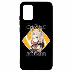 Чохол для Samsung A02s/M02s Albedo Genshin Impact - PrintSalon
