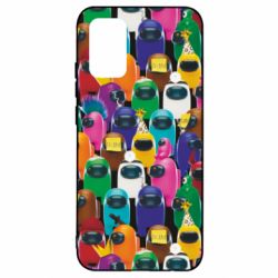 Чохол для Samsung A02s/M02s Among Us Astronauts 3D - PrintSalon