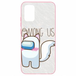 Чохол для Samsung A02s/M02s Among us cute cat - PrintSalon