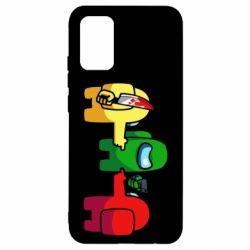 Чехол для Samsung A02s/M02s Among Us - His Faut - PrintSalon