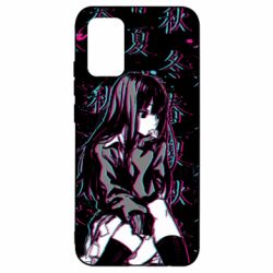 Чохол для Samsung A02s/M02s Anime Girl Glitch - PrintSalon