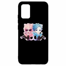 Чехол для Samsung A02s/M02s Ayato and Yuri - PrintSalon