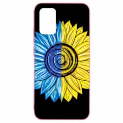 Чехол для Samsung A02s/M02s Большой подсолнух Украина - PrintSalon