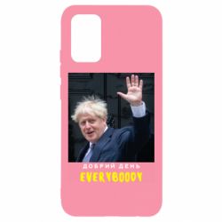 Чехол для Samsung A02s/M02s Boris Johnson Everybody - PrintSalon