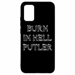 Чехол для Samsung A02s/M02s Born in Hell Putin - PrintSalon